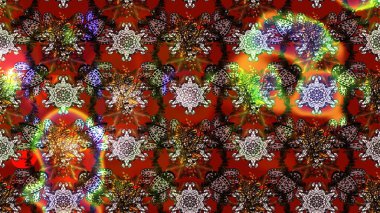 Arkaplan dokusu, duvar kağıdı, çiçek temalı renkler. Kabile sanatı boho baskısı, klasik çiçek arkaplanı. Soyut etnik raster çizim kalıbı.