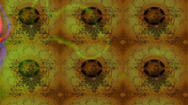 Çiçekli karalama şeklinde Raster çiçek deseni. Yumuşak, bahar çiçekli arka plan. Renkli çiçekler.