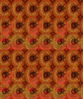 Raster çiçek desenli çiçek deseni, yapraklar, dekoratif elementler, sıçrama, lekeler, el çizimi kontur çizgileri ve Doodle çizim stili, grafik raster çizim çizimi.