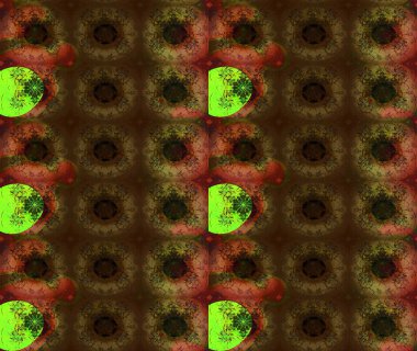 Düz Çiçek Elementleri Tasarımı. Renkli Bahar Teması eskiz kalıbı. Süslü kumaş deseni. Raster illüstrasyonunda çiçek deseni çizimi.