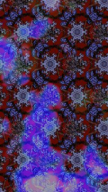 Şekil verilmiş çiçeklerle eskiz deseni. Süslü zentangle çizim dokusu, soyut çiçeklerle süslenmiş. Çiçek deseni duvar kağıdı, şablon dolguları ve web sayfası arkaplanı için kullanılabilir.