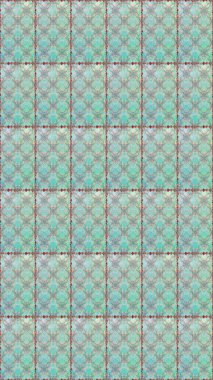 Suluboya kusursuz desen. Suluboya tarzında mavi renkli çiçekler. Çiçek izi.