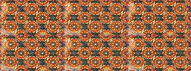 Doğu tarzı arabesk. Raster altın desen. Kusursuz altın desenli bukleler. Raster illüstrasyonu. Altın elementli kahverengi renkler.