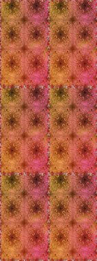 Tomurcukları papatya çiçekleri olan sevimli bir çiçek deseni. Kumaş, tekstil, duvar kağıdı baskısı için. Eski usul. Miles Fleur, süslü püslü bir süs. Kusursuz bir geçmişi var. Raster illüstrasyonu.