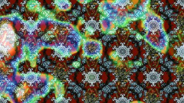 Renkli Bahar Teması eskiz kalıbı. Renkli çiçekler. Düz Çiçek Elementleri Tasarımı. Raster illüstrasyonunda çiçek deseni çizimi.