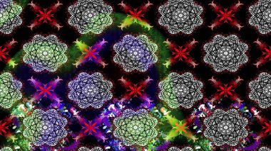 Çizim çiçek deseni duvar kağıdı, web sitesi arka planı, ambalaj kağıdı, davetiye, broşür, afiş veya web sitesi için kullanılabilir. El çizimi Raster çizimi. Karalama elementleri.