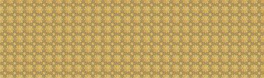 Vintage seamless pattern on a beige, yellow and brown colors with golden elements. Christmas 2019, snowflake, new year.