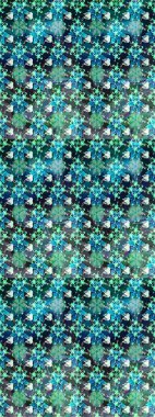 Küçük çiçekte güzel bir çiçek deseni var. Çiçekli çiçek deseni, suluboya. Raster deseni.