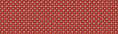Raster tasarım elemanı. Logo, simge, sembol, amblem, monogram çerçeve oluşturma şablonu. Doğrusal trend tarzı. Siyah, beyaz, kırmızı renklerde resimleme deseni. Soyut lüks dekor kavramı.