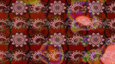 Zarif, parlak ve eskiz kahverengi ve kırmızı çiçek desenli tasarım. Sabıka baskıları, bebek kıyafetleri, duvar kâğıtları, paket kutuları vb..