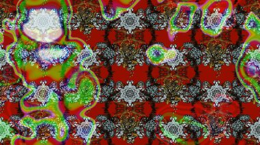 Raster illüstrasyonu. Hoş bir çiçek geçmişi var. Güzel kumaş deseni. Küçük çiçekte çizim deseni.