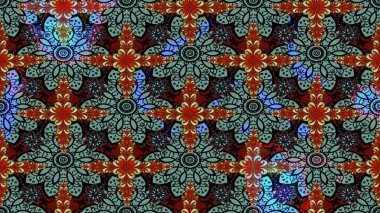 Anti-stres için soyut örnek sayfası. Raster illüstrasyonu. Renklerde.