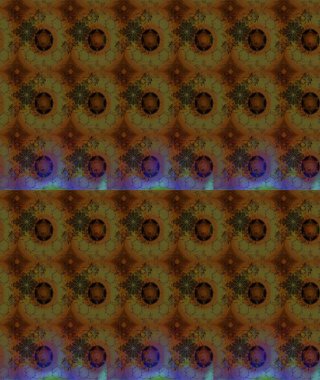 Eskiz arkaplan modeli. Vadinin çiçekleri kahverengi renklerde. Raster - stok. Suluboya, elle çizilmiş.