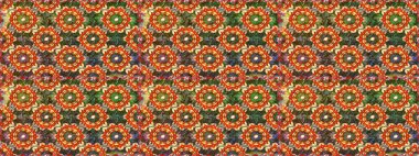 Klasik klasik klasik arka plan. Kahverengi renklerde altın desenler ve altın elementler. Kusursuz klasik raster altın desenli. Geleneksel oryantasyon süsü.