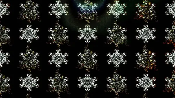 Siyah renkler üzerine çiçek desenli eskiz, el yapımı papatyalar, papatyalar. Tekrarlayan çiçek arkaplanı, zarif siyah çiçekler duvar kağıdı..