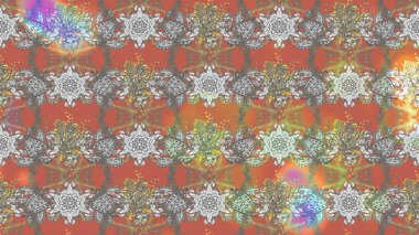 Zarif, parlak ve çiçek desenli tasarım. Raster. Sabıka baskıları, bebek kıyafetleri, duvar kâğıtları, paket kutuları vb..