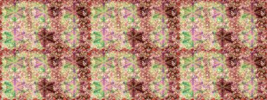 Bej renkli altın. Doğum günü kartı, davetiye ya da afiş için iyidir. Dekoratif simetri arabesk. Raster illüstrasyonu. Kusursuz ortaçağ çiçek desenleri..