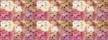 Küçük çiçekteki sevimli çiçek deseni. Tarafsız ve bej renkli çiçekler.