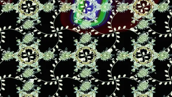 Siyah, nötr ve yeşil renkli çiçekler. Elle boyanmış suluboya resim çizimi çiçekler ve bitkiler.