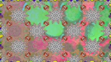 Kusursuz raster deseni. Güzel kumaş deseni. Çiçek arka planı.