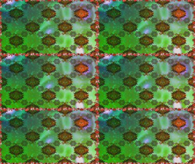 Raster illüstrasyonu. Düz Çiçek Elementleri Tasarımı. Renkli Bahar Temalı Kusursuz Arkaplan. Kusursuz Chichi kumaş deseni. Çiçek deseni.