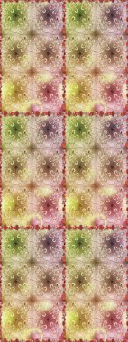 Raster illüstrasyonu. Bej ve nötr renklerde. 3D çiçekler, pürüzsüz.