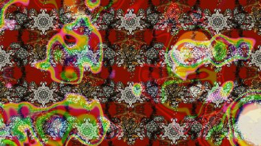 Tatil havası. Raster güzel bir çiçek deseni çizmiş. Nazik romantik baskı. Bahar mevsimi.