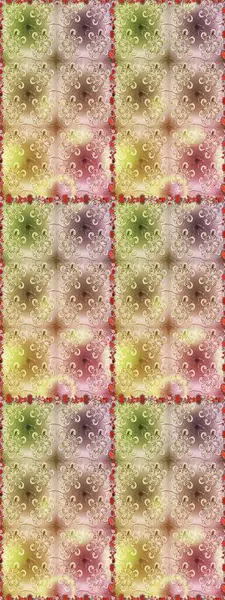 Raster illüstrasyonu. Bej ve nötr renklerde. 3D çiçekler, pürüzsüz.