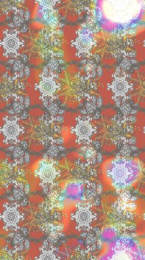 Hediye ambalaj kağıdı, tebrik kartları, posterler ve pankart tasarımı. Gri ve nötr renkte çiçekler. Raster düz çiçek çizim deseni.