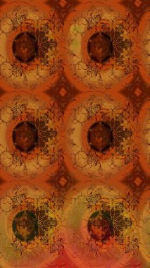 Tatil havası. Nazik romantik baskı. Bahar mevsimi. Raster güzel bir çiçek deseni çiziyor..