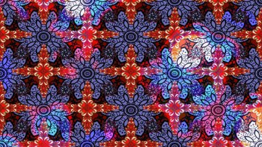 Çiçekli güzel suluboya desen. Menekşe ve siyah renkler üzerinde. Raster illüstrasyonu.