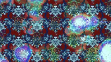 Sketch Colour Spring Theme eskiz kalıbı. Sevimli çiçek raster deseni. Düz Çiçek Elementleri Tasarımı. Renkli çiçekler.