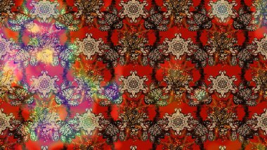 Taşralı şıklığı. Tekstil, duvar kâğıdı, kapaklar, yüzey, baskı, hediye paketi, hatıra defteri, dekupaj. Küçük yabani çiçeklerdeki halk modelini çiz. Liberty style millefleurs.