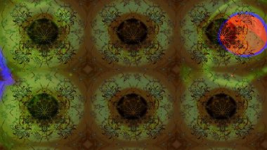 Tatil havası. Bahar mevsimi. Raster güzel bir çiçek deseni çizmiş. Nazik romantik baskı.