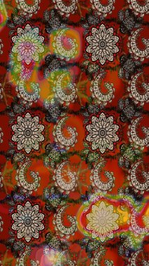 Raster illüstrasyonu. Renkli Bahar Teması eskiz kalıbı. Renkli çiçek buketi suluboya. Düz Çiçek Elementleri Tasarımı.