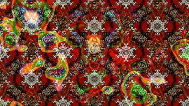 Fantezi çiçekli eskiz deseni, doğal duvar kağıdı, çiçek desenli kıvrım çizimi. Paisley el çizimi elementler. Ev dekoru.