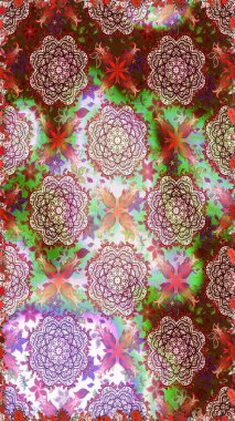 Klasik tropikal doğal elementlerin suluboya seti. Egzotik çiçekler, nötr ve kahverengi renkler üzerine botanik ve parlak klasik doğa. Raster illüstrasyonu.