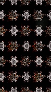 Taslak desenli, modaya uygun kumaş deseni. Renkli Bahar Teması eskiz kalıbı. Düz Çiçek Elementleri Tasarımı. Raster illüstrasyonu. Şirin çiçek elementleri..