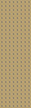 Klasik raster şablonu. Tekrarlayan elementlerle kusursuz soyut arkaplan. Bej, kahverengi, sarı ve altın desenli.
