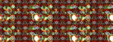 Kumaş, duvar kağıdı ve kağıt üzerine baskı yapmak için gelişen arka plan. Raster illüstrasyonu. Eski usul küçük çiçekli şirin bir eskiz deseni. Moda arka planında parlak buketler.