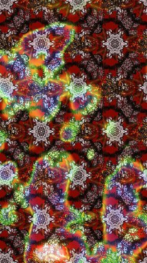 Raster Moda kumaş deseni. Şirin çiçekler. Çizgi çizimi deseni.