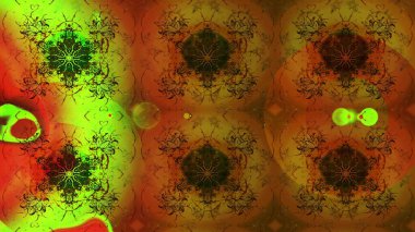 Organik elementler. Botanik çizim kalıbı. Raster deseni. Suluboya etkisi.