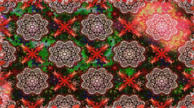 Güzel suluboya çiçek buketi pürüzsüz desen.