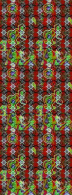 Eskiz Vintage Çiçek Deseni. Raster Kalça dokusu deseni.