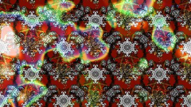 Düz Çiçek Elementleri Tasarımı. Renkli Bahar Teması eskiz kalıbı. Raster..