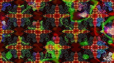 Renkli Yaz Temalı eskiz kalıbı. Sevimli çiçek raster deseni. Siyah ve kahverengi renkte çiçekler. Düz Çiçek Elementleri Tasarımı.