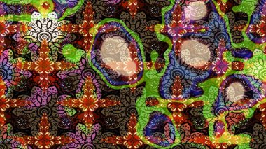 Kahverengi ve siyah renklerde bahar çiçekleri. Yaprak ve çiçeklerin suluboya resmi, kahverengi ve siyah renklerin çizim şekli. Raster illüstrasyonu.