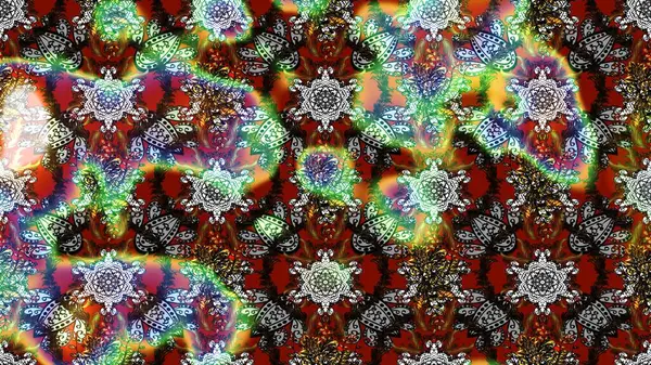 Güzel suluboya yaz çiçekleri deseni..