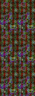 Renkli Yaz Temalı eskiz kalıbı. Çiçekli eskiz çizimi. Yeşil, kırmızı ve gri renkte çiçekler. Düz Çiçek Elementleri Tasarımı.