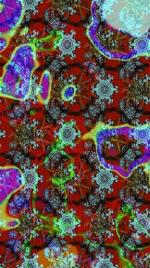 Suluboya çizim kalıbı. Raster illüstrasyonu. Moda baskısı. Çiçeğin suluboya çizimlerinin mükemmel deseni. Eski model. Dekorasyon ve tasarım için güzel desen.